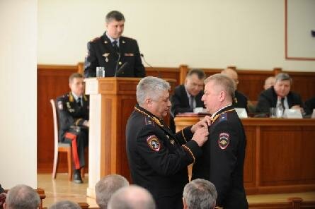 Начальник ГИБДД Москвы награжден медалью «За боевое содружество»