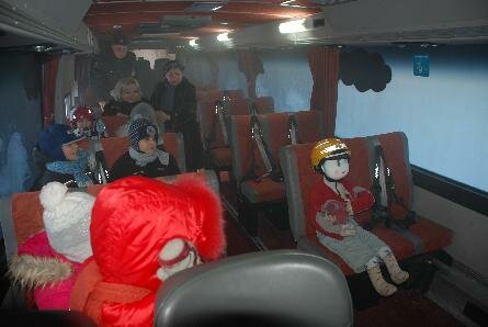 Автобус-тренажер «Школа дорожной безопасности» посетил московский детский сад